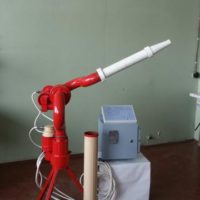 Стационарная роботизированная установка пожаротушения «СТРАЖ»